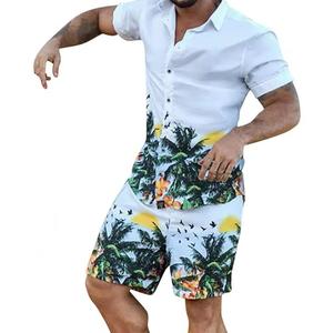 Custom Print Hawaiian <b>Shirt</b> and Shorts Set Casual <b>Shirt</b> Summer <b>Beach</b> <b>Shirt</b> Set <b>Men</b> Clothing - Product Image 4