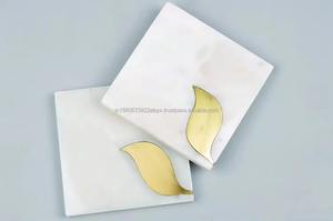 Posavasos hexagonales de mármol de estilo clásico de calidad superior para servir y cenar Precio al por mayor de La India - Product Image 4