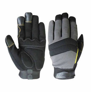 Guantes de Trabajo de Cuero para Exteriores, Industriales, Antideslizantes, Duraderos, Personalizables, para Hombre - Product Image 1