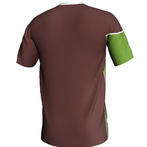 Camiseta deportiva personalizada para adultos, los últimos diseños de camisetas de fútbol y camisetas de fútbol, logotipo impreso elegante con técnica de sublimación - Product Image 5