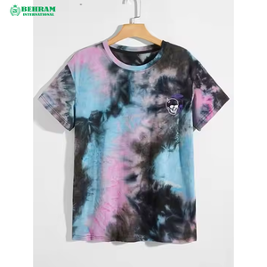 T-shirt pour homme en polyester/coton respirant, écologique, à séchage rapide, coupe classique, vente en gros, meilleur fournisseur, couleur unie pour homme - Product Image 5