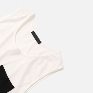 OEM hombres sin mangas Patchwork pecho bolsillos Preppy Tank Tops Casual verano moda para hombres verificada calidad superior - Product Image 3