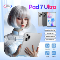 Tablette PC Android 11 pouces en gros d'usine avec Full HD 1440x3200 4G + 5G WIFI 8 + 256 Go de processeur MTK à écran tactile