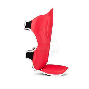 สนับแข้งคุณภาพสูงสำหรับชกมวย ป้องกันหน้าแข้งและเท้า สนับแข้ง MMA ทำจากหนัง - Product Image 3