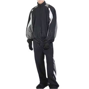 Costume coupe-vent personnalisé pour hommes, léger, nouveau coupe-vent Hip Hop respirant, ensemble 2025 - Product Image 1