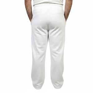 Pantalones Deportivos Holgados Unisex de Algodón Grueso, Pantalones Anchos de Color Sólido Personalizados para Hombre, Pantalones de Hombre Lavados - Product Image 2