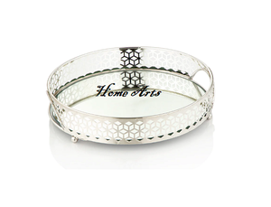 Advantageous Design Food Serving Tray Premium Quality Stainless Steel <b>Chocolates</b> Dates Tray For Home Hotel Use - Product Image 3