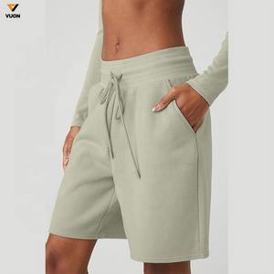 Luxury <b>Women's</b> Wholesale Yoga Sports Shorts Home Leisure Loose High Waist <b>Women</b> Elastic Waist <b>Leggings</b> Sportswear Gym Fitness - Product Image 6