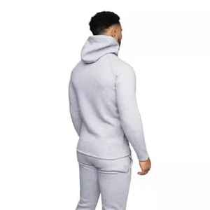 Survêtements en coton 100% d'une couleur en gros du Pakistan pour les survêtements personnalisés pour hommes et unisexes. - Product Image 2