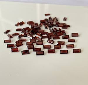 1.5x3มม. ตัดโกเมนธรรมชาติโกเมนอัญมณีโกเมนแดงแบบหลวม - Product Image 3