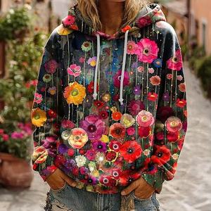 Sudadera con Capucha Deportiva de Diseño Unisex al por Mayor, 100% Algodón, Tejido Francés Sólido, Impresión Digital, 500 GSM, Alta Calidad - Product Image 2