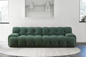 Canapé modulaire de luxe en forme de nuage, mobilier de salon sectionnel moderne rembourré, canapé lounge profond et moelleux |   Horticlub - Product Image 3