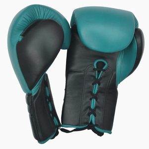 Equipo de entrenamiento para hombres y mujeres, guantes de boxeo MMA Kickboxing Muay Thai con cordones para saco de boxeo pesado, equipo de artes marciales - Product Image 5