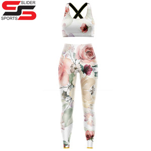 Conjunto de Yoga con estampado de dibujos animados, mallas de cintura alta y Sujetador deportivo para mujer, ropa deportiva transpirable suave, superventas, Colección 2026 - Product Image 6