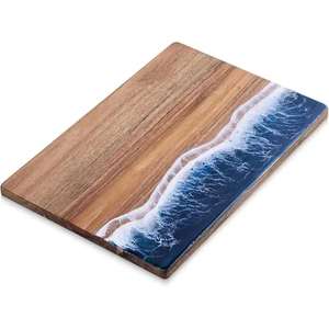 New Design Resin Epoxy Walnut Cutting Boards Olive Wood Chopping Board Wholesale for Kitchen Hotel Restaurant - Product Image 3
