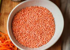 Fourniture en gros de lentilles rouges de haute qualité haricots nouvelle récolte de lentilles rouges fendues bon marché - Product Image 2