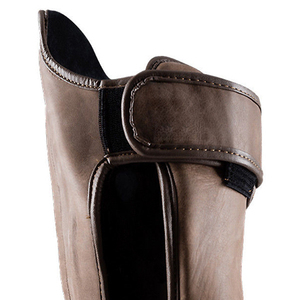 Protège-tibias ajustable, léger, durable, protection professionnelle, en cuir PU, matériau flexible pour protéger les tibias - Product Image 4