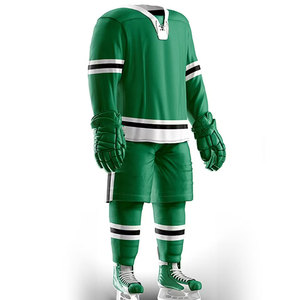 Conjunto de camisetas y pantalones de hockey sobre hielo del equipo, estampado personalizado con nombre y número de logotipo, perfecto para clubes, escuelas y ligas, pedidos al por mayor - Product Image 2