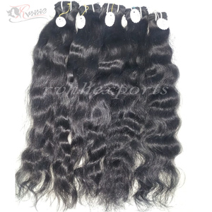 Paquetes de cabello alineados con cutícula virgen India Extensión de cabello crudo sin procesar Onda profunda Mejor proveedor - Product Image 1