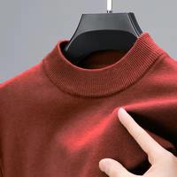 Sudadera de Hombre de Alta Calidad, 430 g/m², Algodón, Hombros Caídos, Bordado 3D, Felpa, Cuello Redondo, Talla Grande