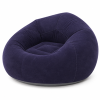 Canapé gonflable d'extérieur multicolores, siège gonflable portable pour le camping, les voyages, la plage, le jardin, l'intérieur
