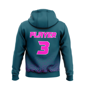 เสื้อสเวตเตอร์ผ้าฟลีซมีฮู้ดผ้าคอตตอนโพลีเอสเตอร์ปักลาย3D สีพื้นย้อมสีล้วนสำหรับฤดูหนาวกำหนดได้เอง - Product Image 4