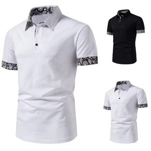 NOVEDAD DE VERANO 2025, camiseta informal de talla grande de alta calidad para hombre, camiseta POLO para hombre, fabricante personalizado en ZOHAN CREATIONS - Product Image 2