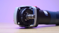 Meuleuse d'angle électrique professionnelle GWS 17-125 S à fil, à balais, en acier inoxydable, 11 500 tr/min, haute performance, capacité de surcharge élevée