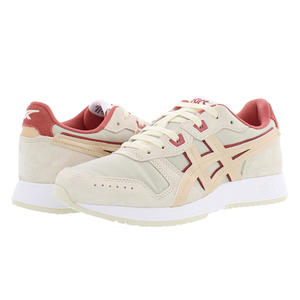 Zapatillas Deportivas ASICS Lyte Classic para Mujer, Tejido Fly Knit, Color Bronceado/Rojo con Logotipo Bordado, para Caminar en Otoño |   100% Auténtico - Product Image 3