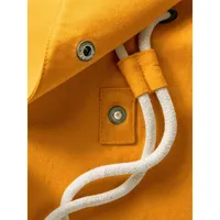 Tas Ransel Mini Katun Organik Westford Mill EarthAware Ramah Lingkungan dengan Tali Serut, Tas Promosi