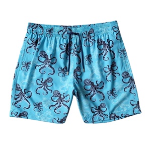 Pantalones cortos de playa OEM para hombre, bañadores de secado rápido con estampado personalizado, pantalones cortos informales ligeros para piscina, vacaciones en la playa y ropa de verano - Product Image 6