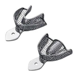 Bandejas de Impresión Profesionales Perforadas con Borde de Bloqueo XL, Bandejas de Impresión de Super Calidad, Equipos Dentales Perforados - Product Image 2