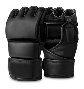 Guantes profesionales de MMA Grappling para hombres y mujeres, guantes de entrenamiento de artes marciales, guantes de lucha de jaula UFC con relleno de soporte de muñeca - Product Image 1