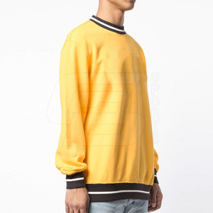 Vente en gros de sweats à col rond en polaire 2024, manches longues, jersey pour hommes, sweat-shirt pour hommes sans capuche - Product Image 3