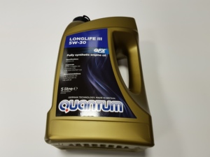 น้ำมันเครื่องสังเคราะห์แท้ Quantum Longlife 3 OEM SD 5W-30 ยอดขายดีที่สุด บรรจุขวด 5 ลิตร 2 ขวด รวม 10 ลิตร ราคาประหยัด - Product Image 3