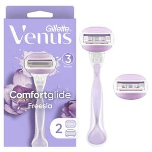 Gillette Venus ComfortGlide ใบมีดโกนผู้หญิง Freesia เติม 4 อัน - Product Image 2