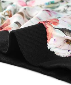 Custom Made Logo <b>Women</b> Bomber Jacket <b>Top</b> Trending OEM Design Factory Direct Sale Lightweight Quilted Canvas Raw Printed - Product Image 6