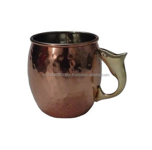 Moscow Mule-taza de cobre puro para beber, vaso de cobre puro para Bar, vaso de cerveza, precio al por mayor - Product Image 2