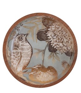 Hot Sale Fancy Modern Luxury Premium Mango Wood Serving <b>Bowl</b> with Sticker & <b>Enamel</b> Finished for Home Decoration & Kitchen Usage - Product Image 6