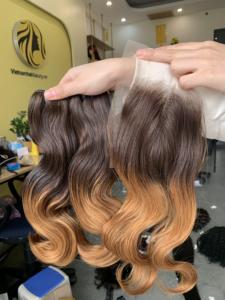 ผมต่อเวียดนามแท้ 100 กรัม แบบมัด ราคาขายส่ง ทรงบอดี้เวฟ - Product Image 1