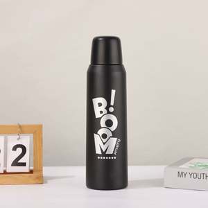 Bouteille d'eau sport isotherme en acier inoxydable de 1000 ml en forme de balle, personnalisable en gros - Product Image 2