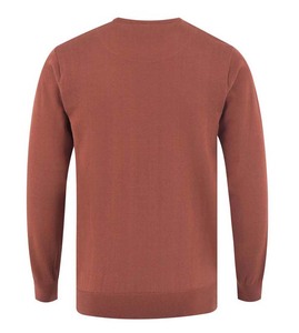 2023 Custom Manufacturer Sweater Solid Color Sports Pullover Embroidery Printed Logo Design Cotton Wool Breathable Men Sweaters - Product Image 5