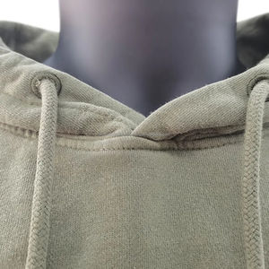 Sweat à capuche vintage délavé à l'acide de haute qualité 100% coton uni à manches longues Écologique Fournisseur ODM Hommes Femmes - Product Image 4