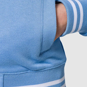 Vestes universitaires pour femmes sur mesure, fabricant OEM, vente en gros, vêtements d'hiver pour le baseball universitaire, respirants, coupe-vent, coton écologique - Product Image 6