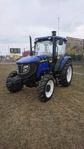 Tractor Agrícola Compacto Azul 4x4 con Capota para Trabajo de Campo de Alta Productividad - Product Image 5