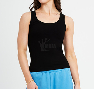 Camisetas sin mangas informales de algodón 100% para mujer, estilo Hip Hop, gimnasio, chaleco deportivo de secado rápido, camiseta de Yoga transpirable con cuello redondo - Product Image 2