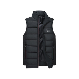 Chaleco acolchado informal de invierno de alta calidad para hombre, transpirable tela de poliéster, botón con cremallera frontal, decoración, venta al por mayor, Pakistán - Product Image 6