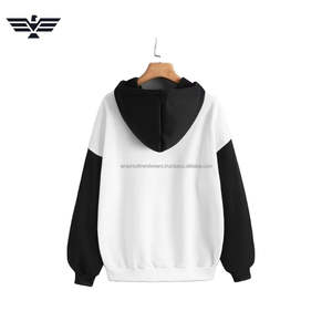2025 superventas de las mujeres de color personalizado bloque largo pulóver con capucha estilo callejero diseño de punto temporada de invierno cuello con capucha 100% - Product Image 6