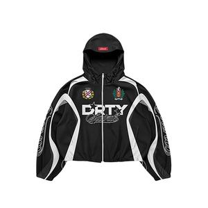 Conjunto de Pantalones y Sudadera Cortavientos Unisex de Poliéster Ligero, Resistente al Viento, con Logotipo Personalizado OEM y Diseño Reflectante - Product Image 4