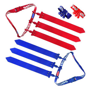 Banderas de Cintura para Niños y Adultos, PVC a Todo Color, Doble Cara, Logotipo del Equipo Personalizado, Bandera Deportiva para Entrenamiento de Jugadores de Fútbol - Product Image 6
